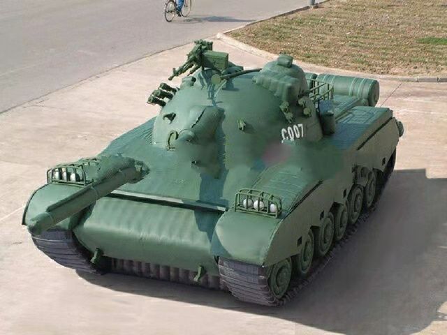 漳州充气坦克战车